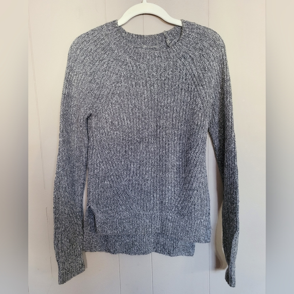 Abercrombie & Fitch Charcoal Knit Pullover